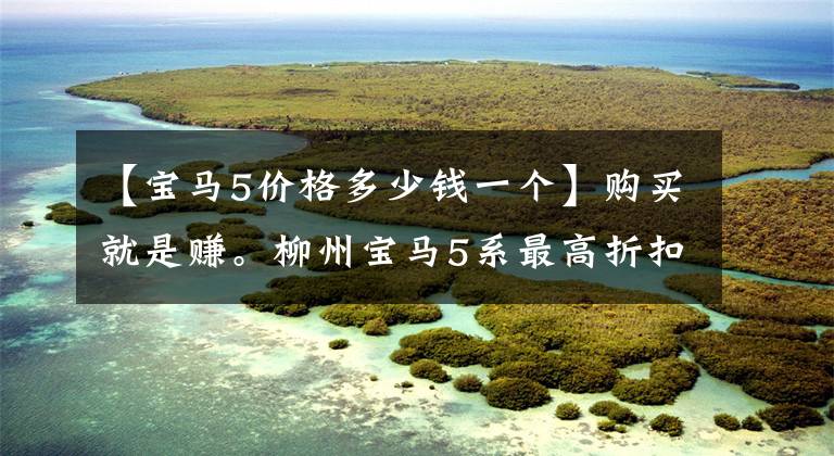 【宝马5价格多少钱一个】购买就是赚。柳州宝马5系最高折扣5.49%