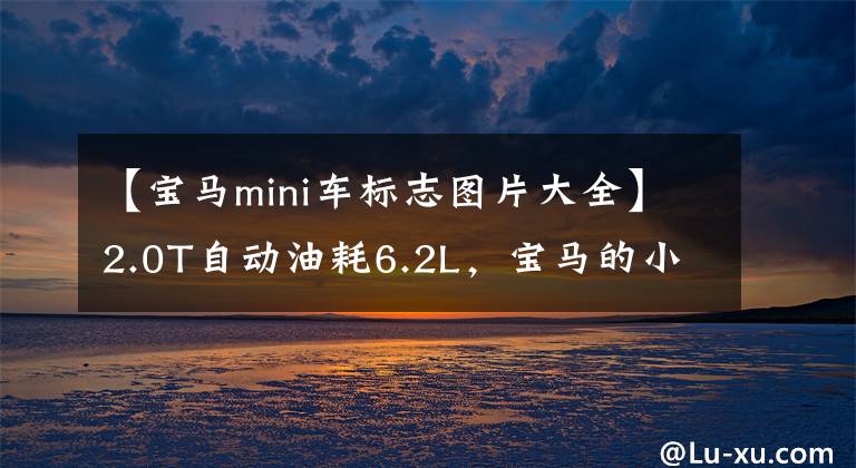 【宝马mini车标志图片大全】2.0T自动油耗6.2L，宝马的小型滑板车，原装进口，mini给你看看。