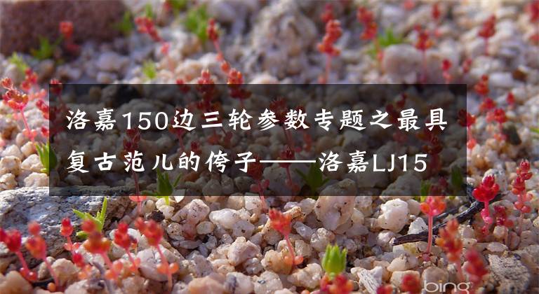 洛嘉150边三轮参数专题之最具复古范儿的侉子——洛嘉LJ150B，售价喜人！