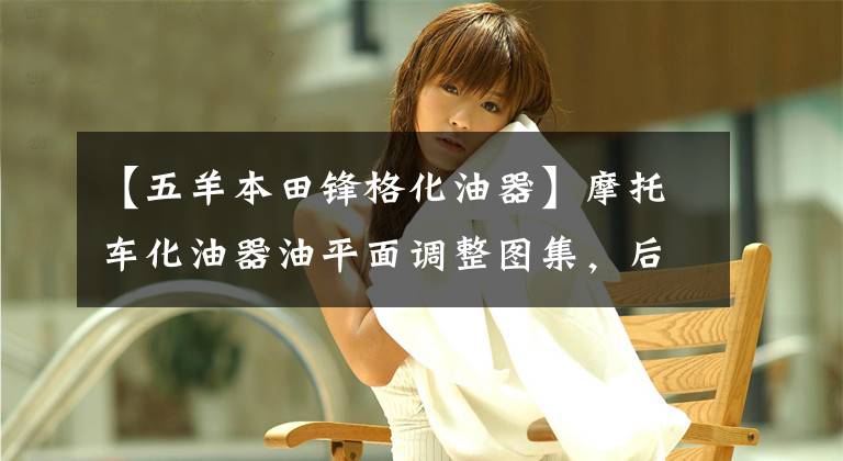 【五羊本田锋格化油器】摩托车化油器油平面调整图集，后期有同步视频讲解