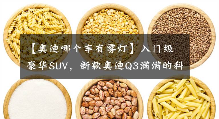 【奥迪哪个车有雾灯】入门级豪华SUV，新款奥迪Q3满满的科技感，不愧是“灯厂”