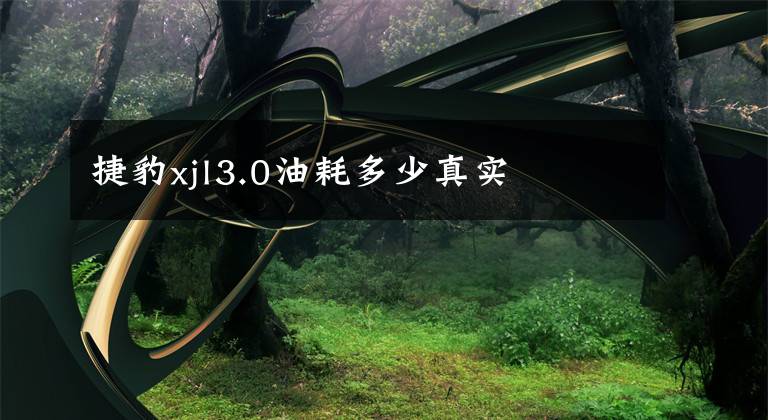 捷豹xjl3.0油耗多少真实