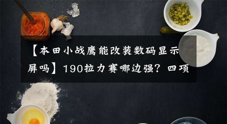 【本田小战鹰能改装数码显示屏吗】190拉力赛哪边强？四项190拉力赛比较