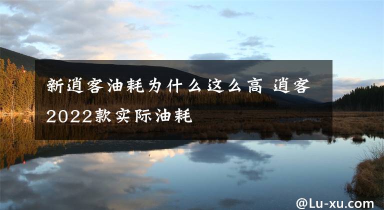 新逍客油耗为什么这么高 逍客2022款实际油耗