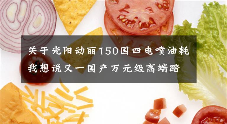 关于光阳动丽150国四电喷油耗我想说又一国产万元级高端踏板，前后碟刹，搭配8.8升油箱，续航400km！