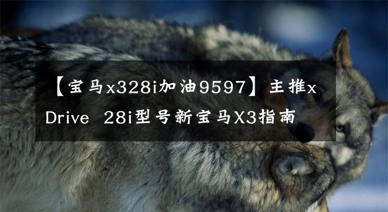 【宝马x328i加油9597】主推xDrive  28i型号新宝马X3指南手册