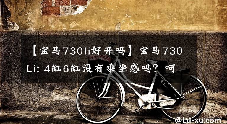 【宝马730li好开吗】宝马730Li: 4缸6缸没有乘坐感吗？呵呵
