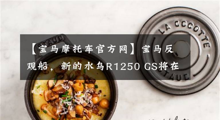 【宝马摩托车官方网】宝马反观船，新的水鸟R1250 GS将在国内上市