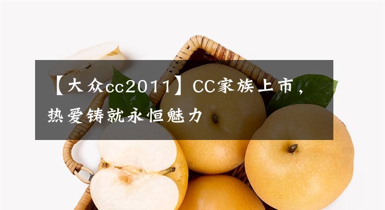 【大众cc2011】CC家族上市，热爱铸就永恒魅力