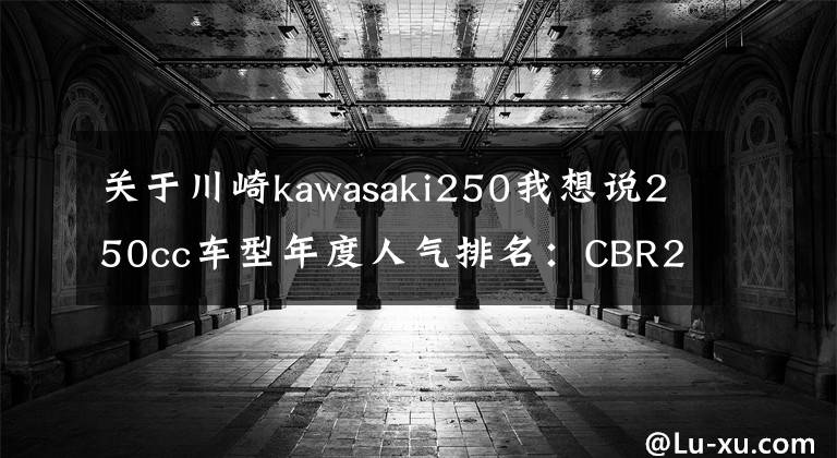 关于川崎kawasaki250我想说250cc车型年度人气排名：CBR250RR再夺冠，极客飒155成为“黑马”