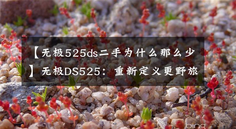 【无极525ds二手为什么那么少】无极DS525：重新定义更野旅行