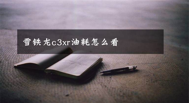 雪铁龙c3xr油耗怎么看