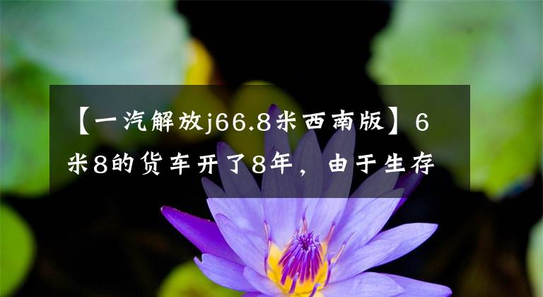 【一汽解放j66.8米西南版】6米8的货车开了8年，由于生存压力，Kau仍然想卖掉汽车换工作。