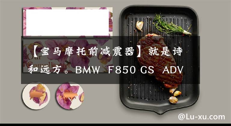 【宝马摩托前减震器】就是诗和远方。BMW  F850 GS  ADV  |评论摩托车控制。