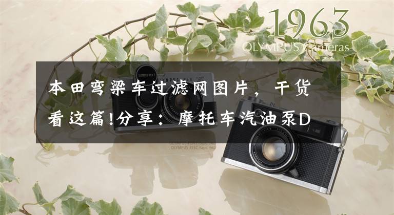 本田弯梁车过滤网图片，干货看这篇!分享：摩托车汽油泵DIY漏油处理与汽油滤网更换