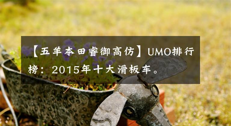 【五羊本田睿御高仿】UMO排行榜：2015年十大滑板车。