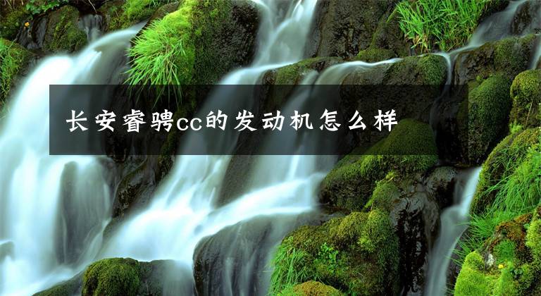 长安睿骋cc的发动机怎么样