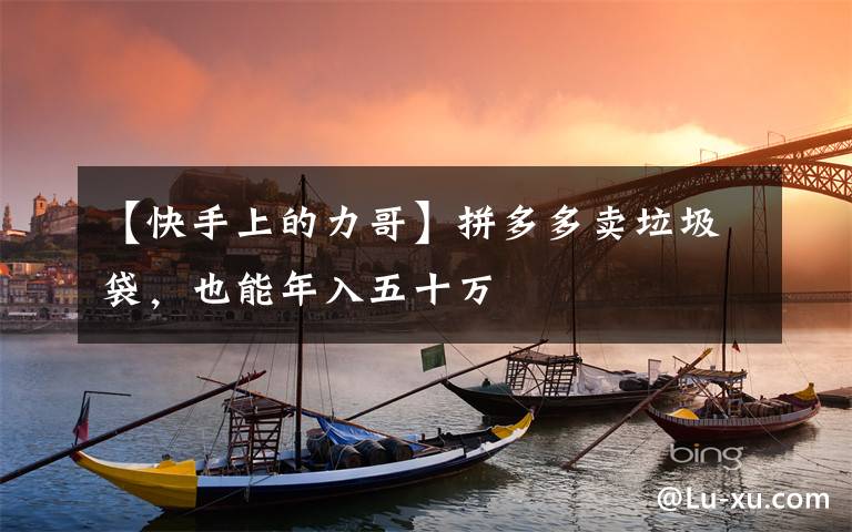 【快手上的力哥】拼多多卖垃圾袋，也能年入五十万
