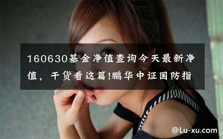 160630基金净值查询今天最新净值，干货看这篇!鹏华中证国防指数分级净值下跌2.49% 请保持关注