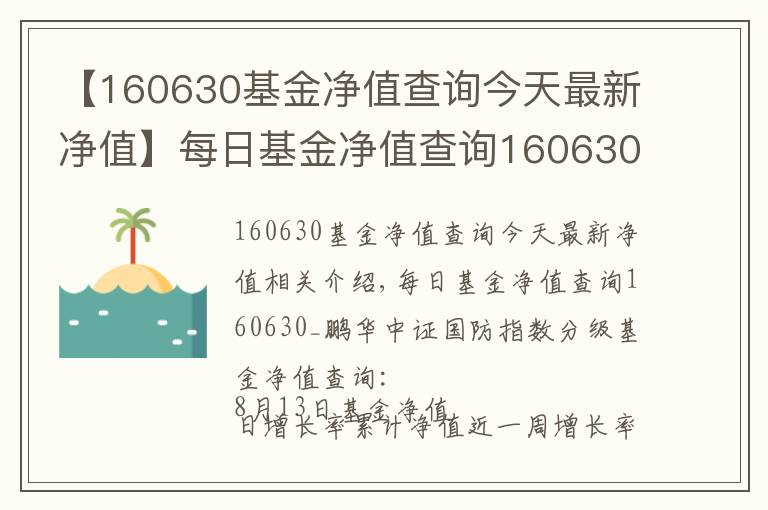 【160630基金净值查询今天最新净值】每日基金净值查询160630