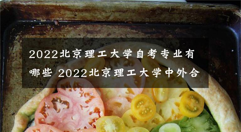2022北京理工大学自考专业有哪些 2022北京理工大学中外合作办学分数线是多少