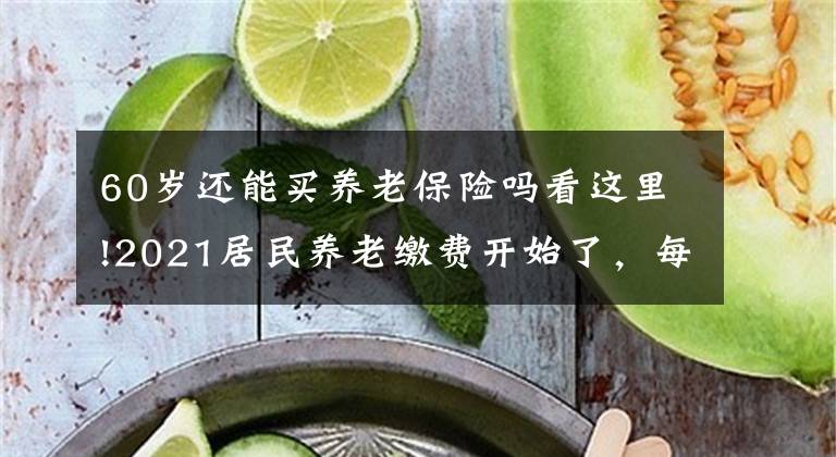 60岁还能买养老保险吗看这里!2021居民养老缴费开始了，每年交2000，60岁后退休金有多少？