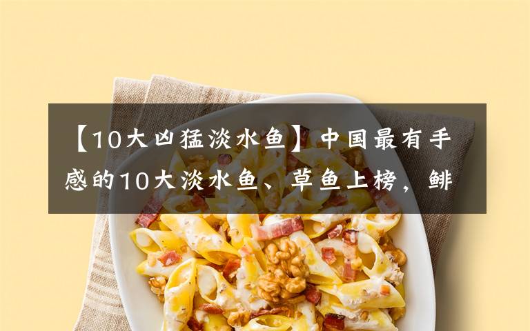 【10大凶猛淡水鱼】中国最有手感的10大淡水鱼、草鱼上榜，鲱鱼排在第二位