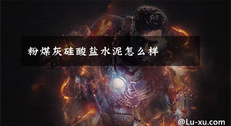 粉煤灰硅酸盐水泥怎么样