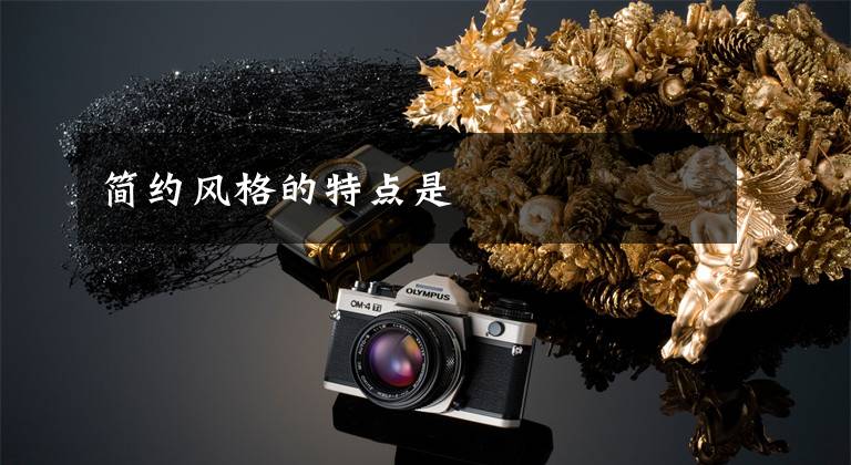 简约风格的特点是
