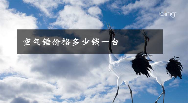 空气锤价格多少钱一台