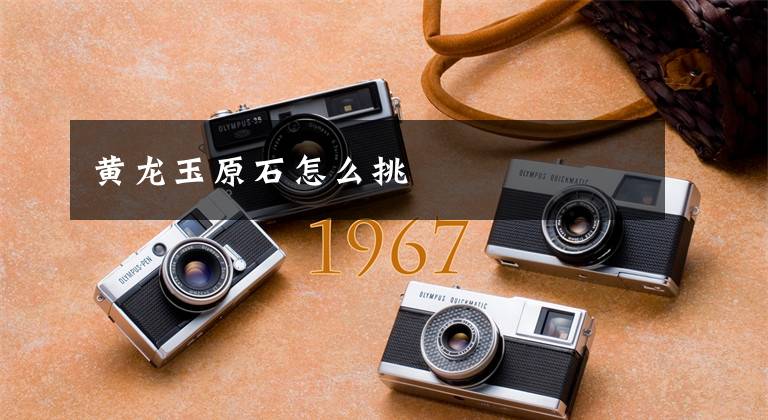 黄龙玉原石怎么挑