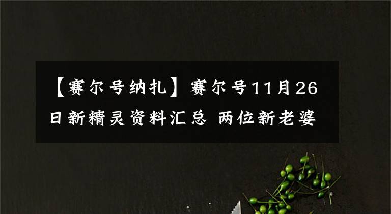 【赛尔号纳扎】赛尔号11月26日新精灵资料汇总 两位新老婆降临 幻影碟喜获新皮肤