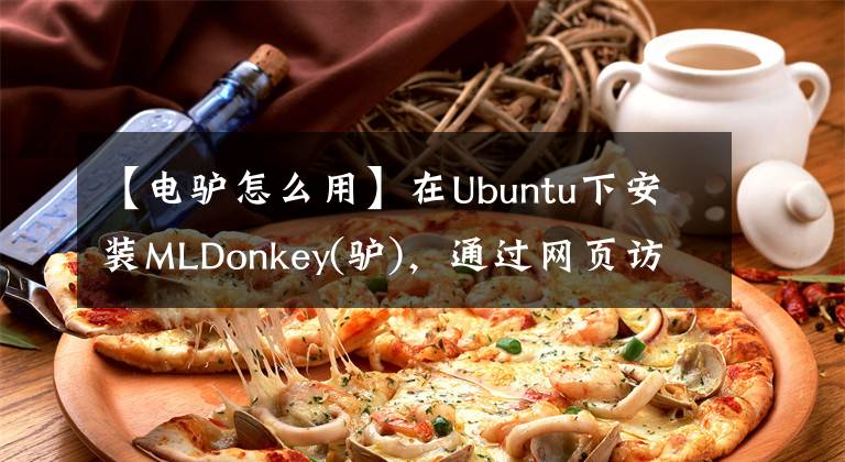 【电驴怎么用】在Ubuntu下安装MLDonkey(驴)，通过网页访问简单教程
