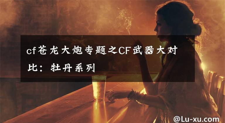 cf苍龙大炮专题之CF武器大对比：牡丹系列