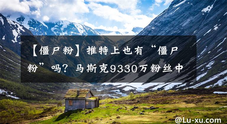 【僵尸粉】推特上也有“僵尸粉”吗？马斯克9330万粉丝中，近7人成为“假粉丝”