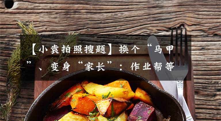 【小袁拍照搜题】换个“马甲”、变身“家长”：作业帮等App“拍照搜题”功能仍可正常使用