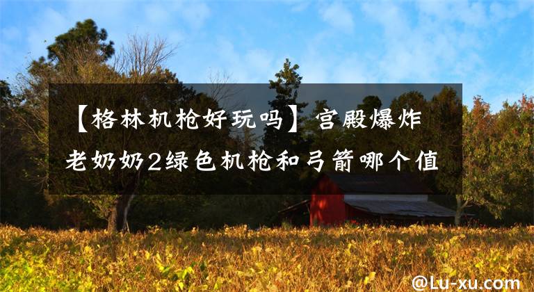 【格林机枪好玩吗】宫殿爆炸老奶奶2绿色机枪和弓箭哪个值得买？