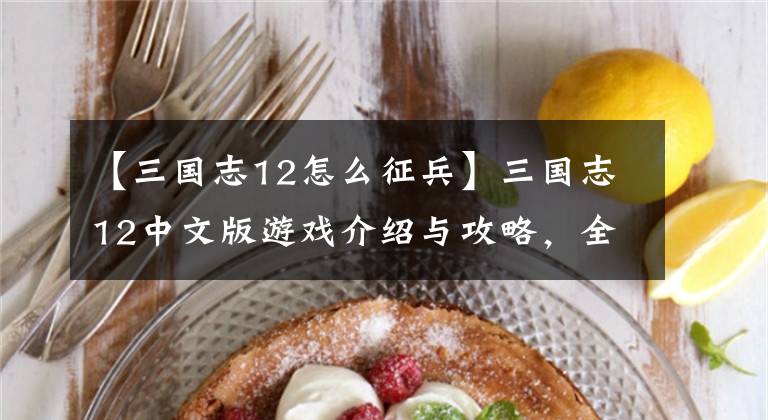 【三国志12怎么征兵】三国志12中文版游戏介绍与攻略，全剧情介绍和心得