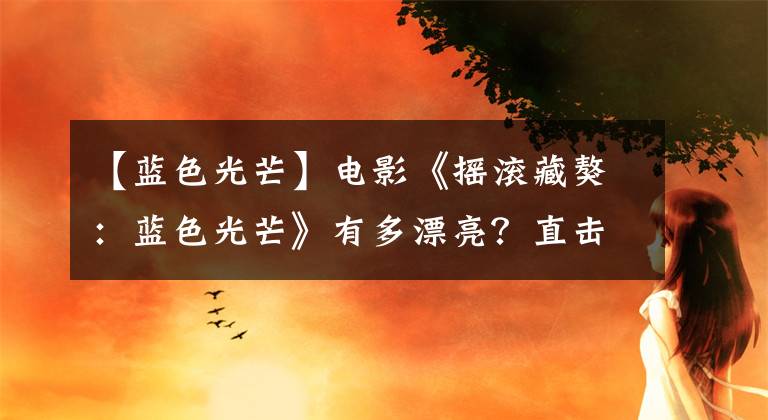 【蓝色光芒】电影《摇滚藏獒：蓝色光芒》有多漂亮？直击湖北儿童参观会现场