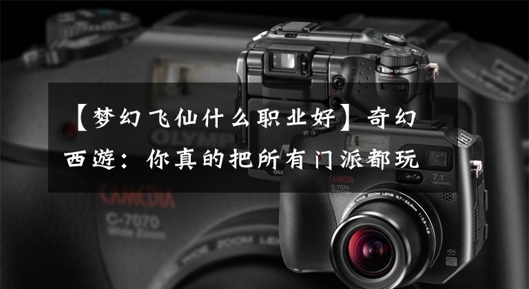 【梦幻飞仙什么职业好】奇幻西游：你真的把所有门派都玩完了吗？那个时期我们错过的冷门游戏。