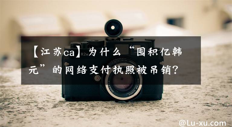 【江苏ca】为什么“囤积亿韩元”的网络支付执照被吊销？