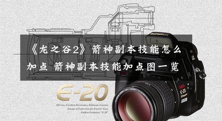 《龙之谷2》箭神副本技能怎么加点 箭神副本技能加点图一览