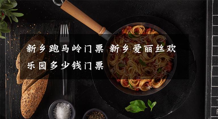 新乡跑马岭门票 新乡爱丽丝欢乐园多少钱门票