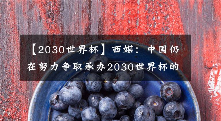 【2030世界杯】西媒：中国仍在努力争取承办2030世界杯的候选资格