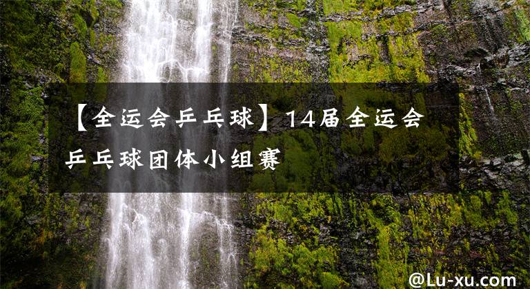 【全运会乒乓球】14届全运会乒乓球团体小组赛