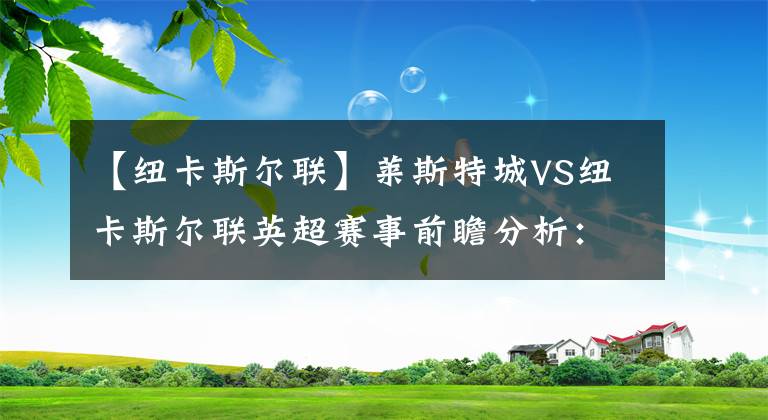 【纽卡斯尔联】莱斯特城VS纽卡斯尔联英超赛事前瞻分析：莱斯特城占据上风