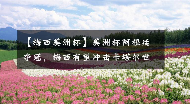 【梅西美洲杯】美洲杯阿根廷夺冠，梅西有望冲击卡塔尔世界杯冠军!!!