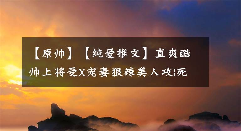【原帅】【纯爱推文】直爽酷帅上将受X宠妻狠辣美人攻|死敌变情人|已完结