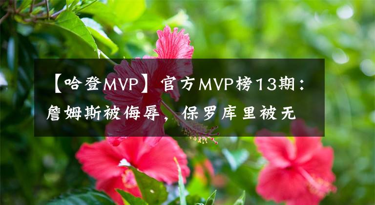 【哈登MVP】官方MVP榜13期：詹姆斯被侮辱，保罗库里被无视，杜兰特该换哈登