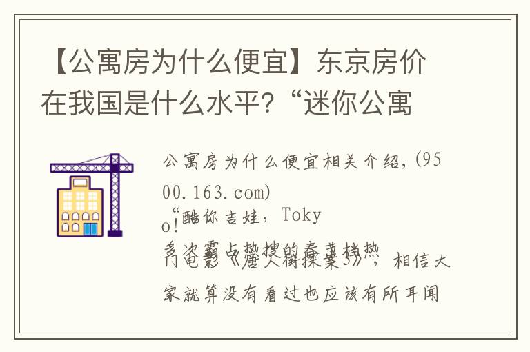 【公寓房为什么便宜】东京房价在我国是什么水平？“迷你公寓”火遍东京，背后暗藏玄机